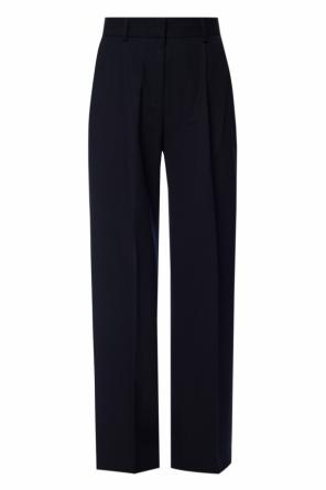 Wide legged pleat-front trousers, zdjęcie 1 Wide legged pleat-front trousers od Victoria Victoria Beckham